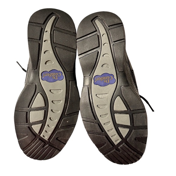 DR COMFORT Pebble Leather Lace Up Shoes Patrick #8510 Size 9.5 XW - Picture 8 of 9